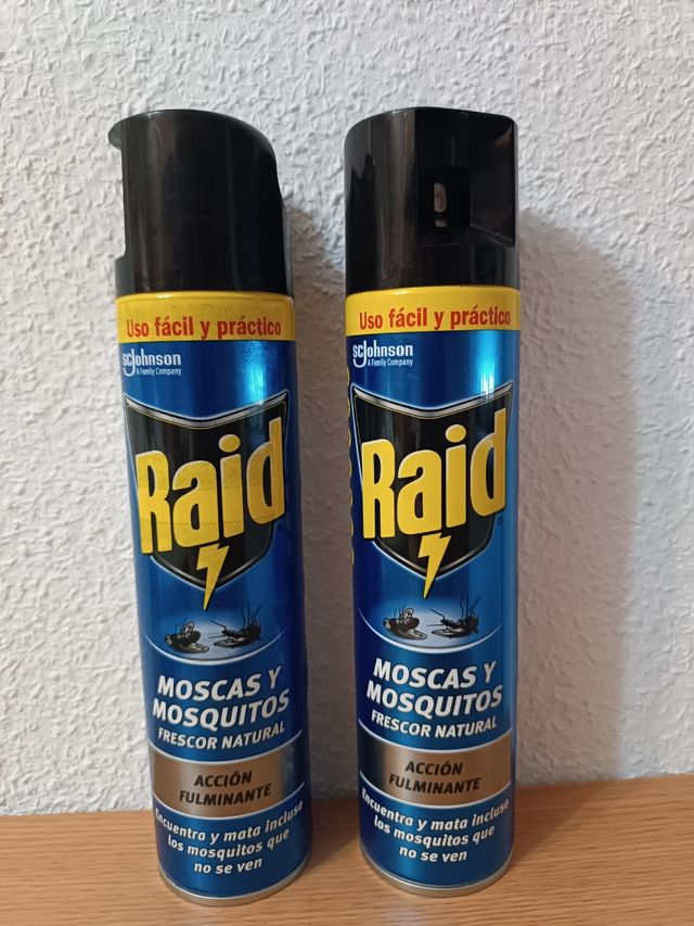 Raid Moscas y mosquitos 400ml x2