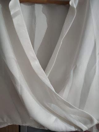 2 camisas Stradivarius raso talla L