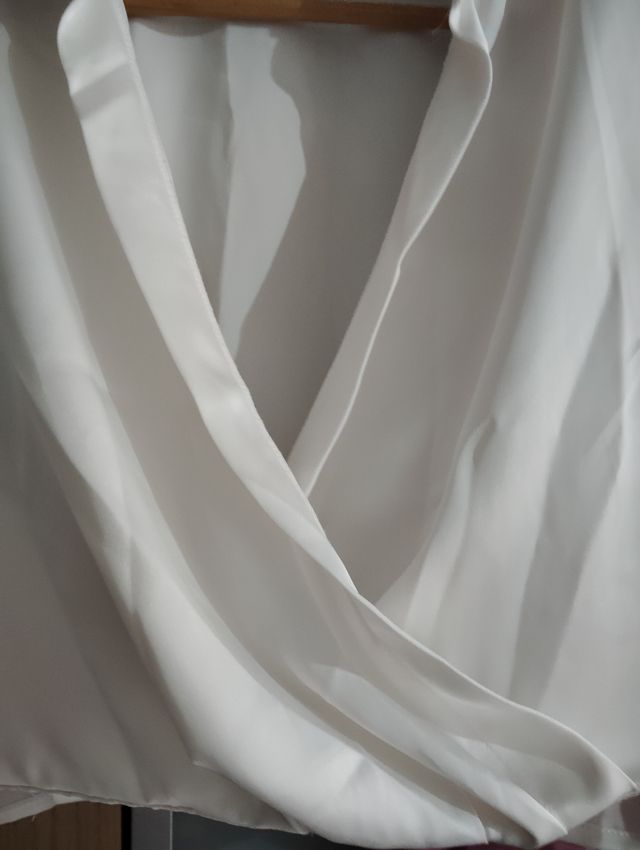 2 camisas Stradivarius raso talla L