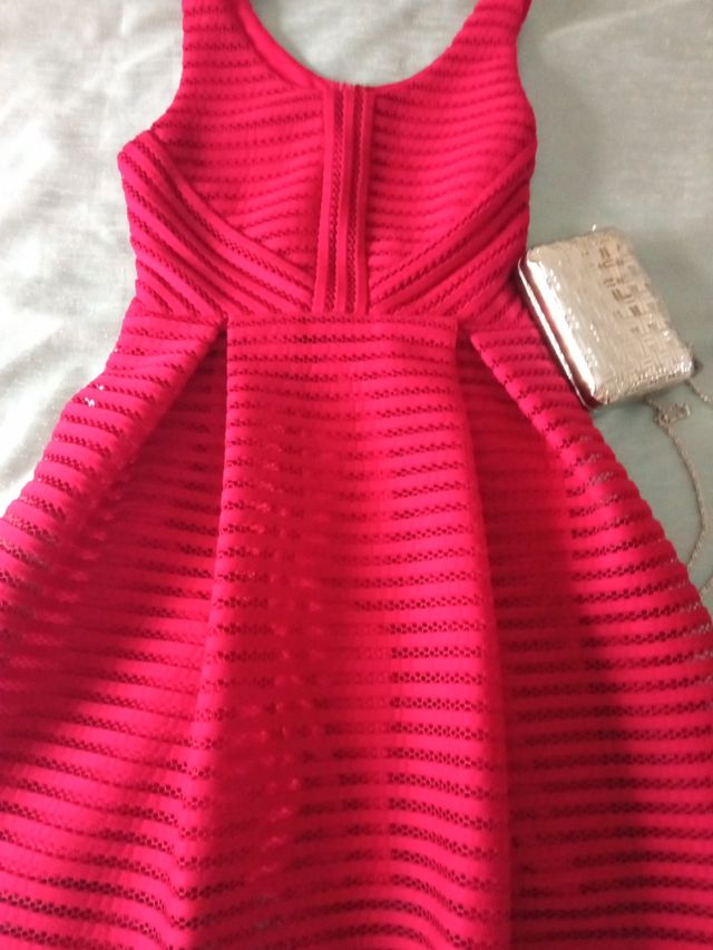 Vestido rojo Flower by Charm'm