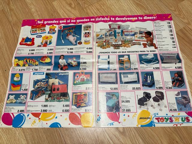 Catálogo Toys'R'Us 1991 Barcelona