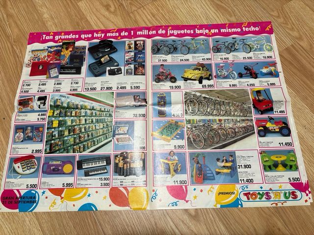 Catálogo Toys'R'Us 1991 Barcelona