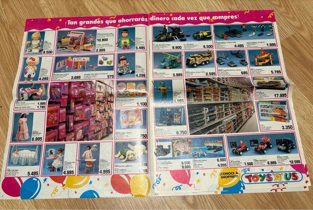 Catálogo Toys'R'Us 1991 Barcelona