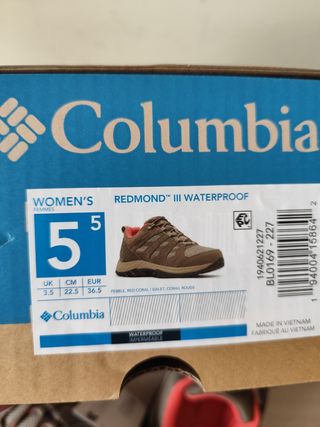 Zapatillas Columbia Senderismo Marrón