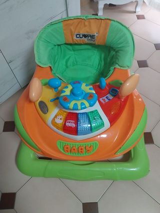 Andador bebé coche