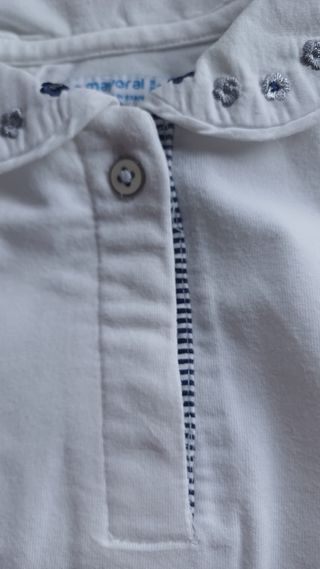 Polo bimba mayoral bianca