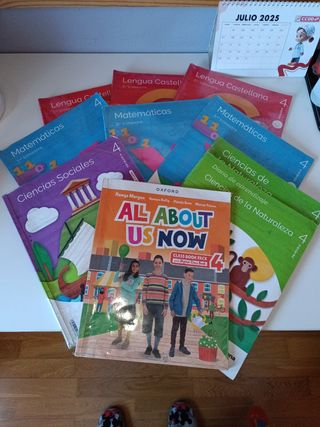 Libros 4 primaria
