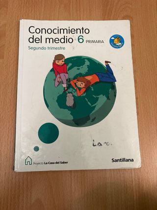 CONOCIMIENTO DEL MEDIO 6 PRIMARIA SEGUNDO TRIMESTR