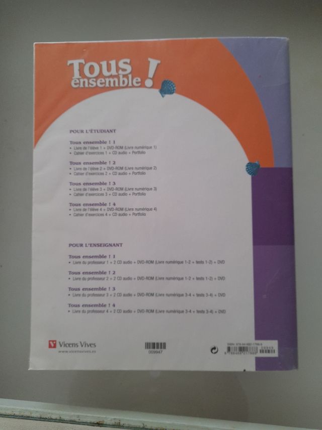 Tous Ensemble 1 Livre De L'eleve + Dvd-rom