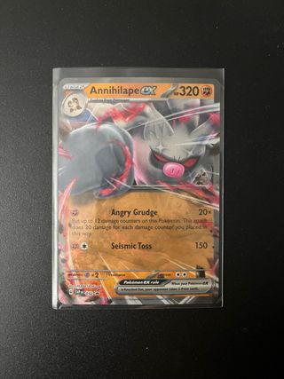 Carta de Pokémon Annihilape ex #32 holográfi