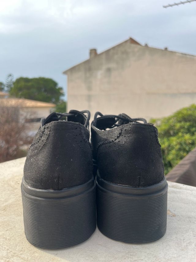 Zapatillas plataforma negras