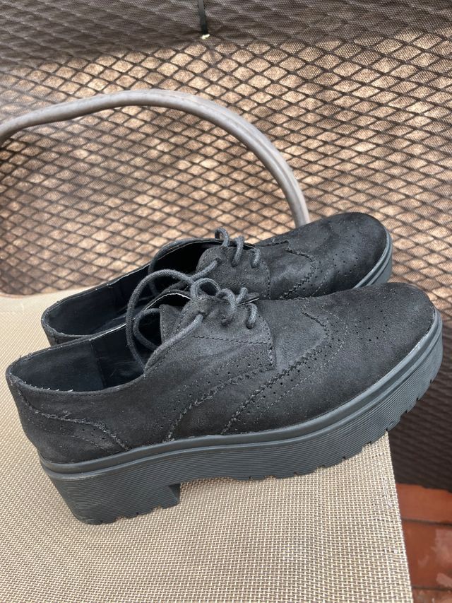 Zapatillas plataforma negras