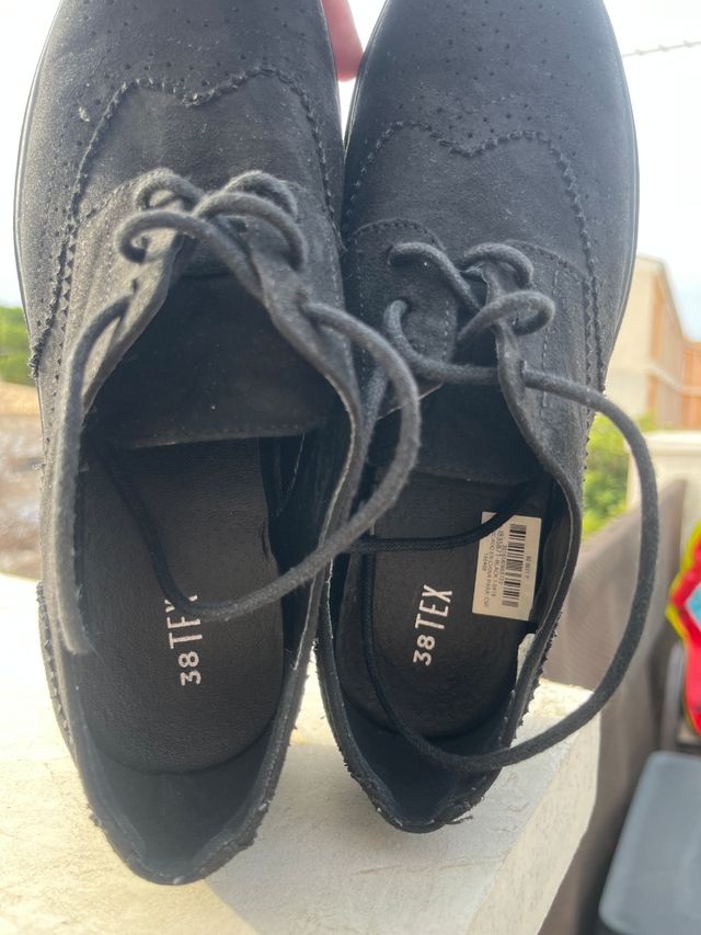 Zapatillas plataforma negras