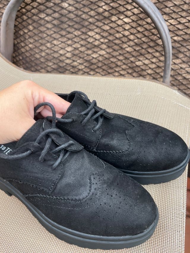 Zapatillas plataforma negras