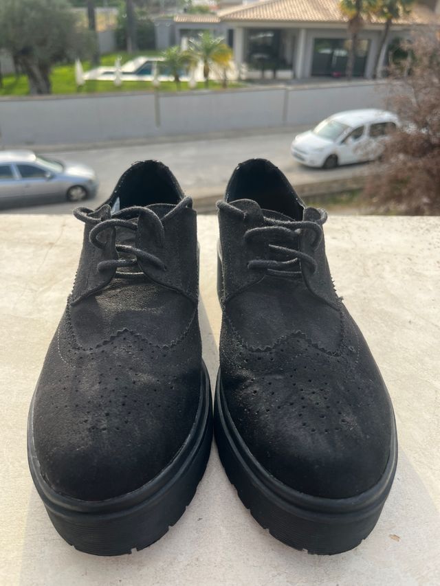 Zapatillas plataforma negras