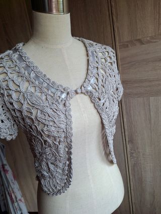 Chaqueta fiesta plata (gris)