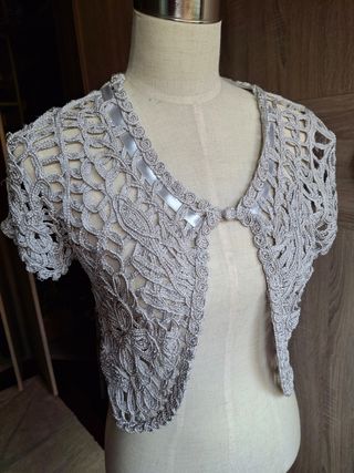 Chaqueta fiesta plata (gris)