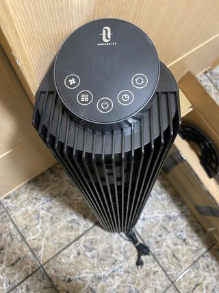 Ventilador de pie con mando 