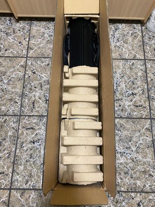 Ventilador de pie con mando 