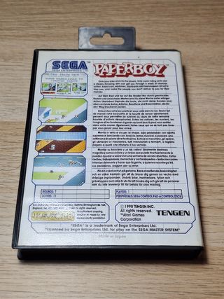 Sega Master System Paperboy
