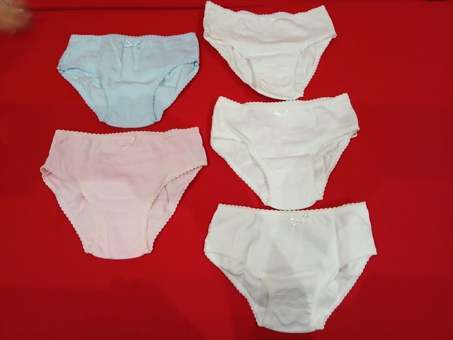 5 Cubrepañales niña algodón