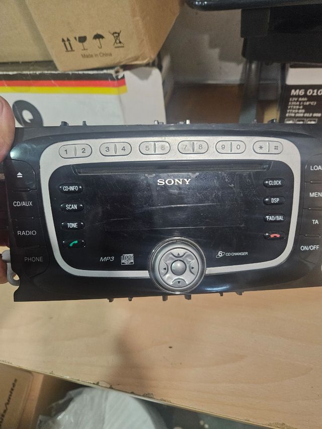 Radio Sony CD para Ford S-Max