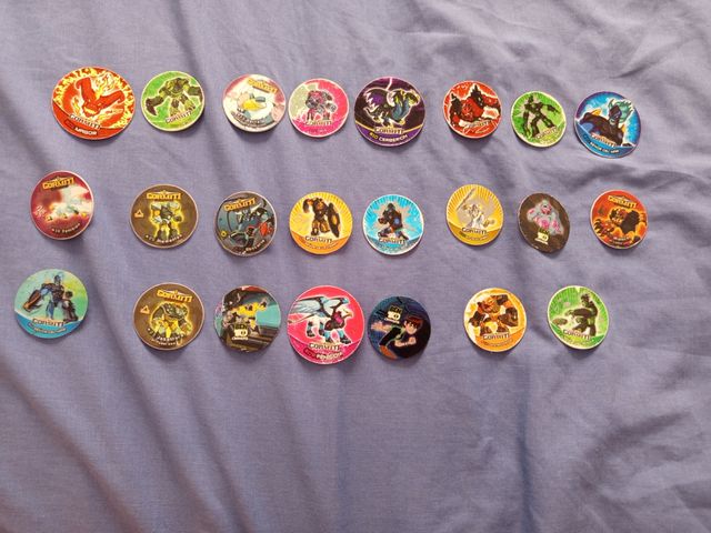 Tazos Gormiti & Ben 10 - 24 uds