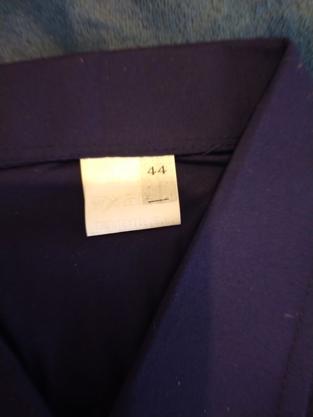 3 camisas trabajo azul marino