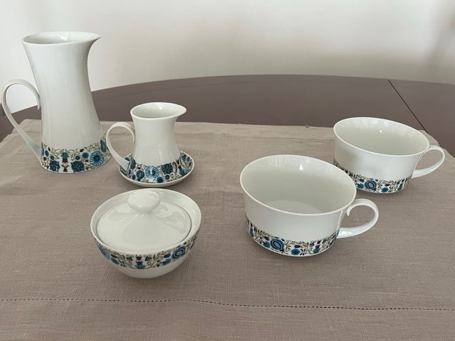 juego cafe (tu y yo) vintage. de la firma Bidasoa