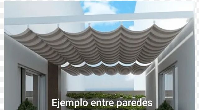 Toldo doble de 5x4'20 m