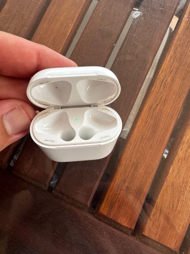 Airpods Apple (1ª y 2ª Gen) - Estuche Blanco