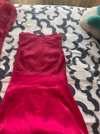 Vestido fiesta rosa 