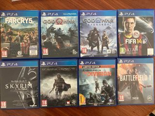 PS4 (PlayStation 4) 500MB - 3 mandos + 23 juegos