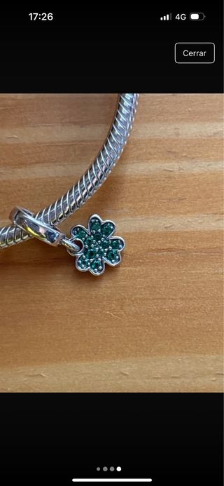 2 Charms Pandora - Verde & Azul