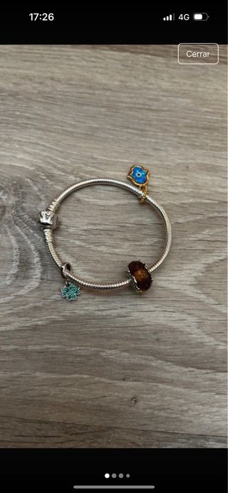 2 Charms Pandora - Verde & Azul