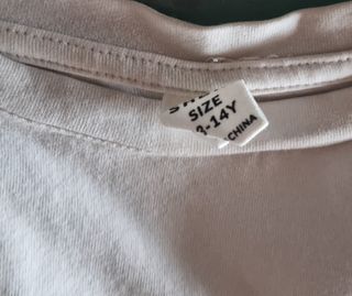 4 Camisetas Shein, talla 13-14 2.5€ cada una