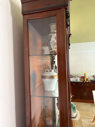 Vitrina madera clásica