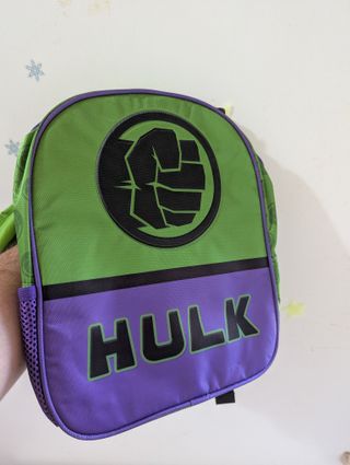 Zaino e Cappuccio Hulk Marvel