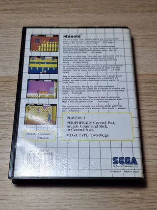 Shinobi - Sega Master System