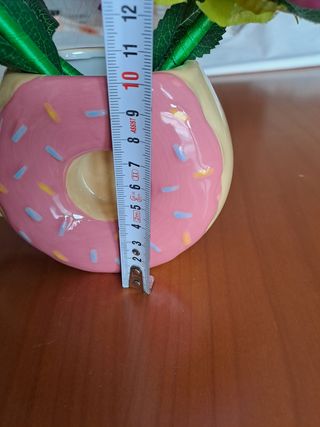 Tazza Ciambella + Fiori finti