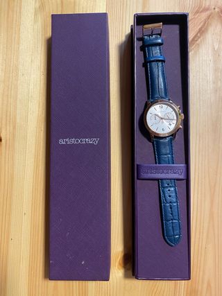 Reloj Aristocrazy mujer correa azul
