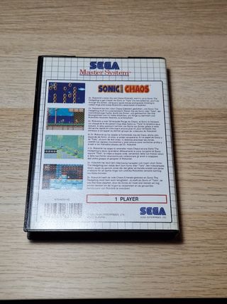 Sonic Chaos - Sega Master System