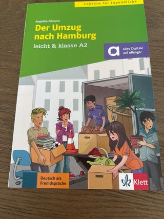 Libro Alemán: Der Umzug nach Hamburg (A2)