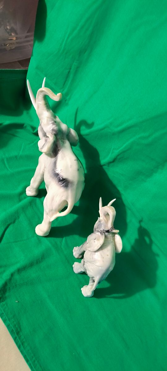 Elefantes porcelana decorativos