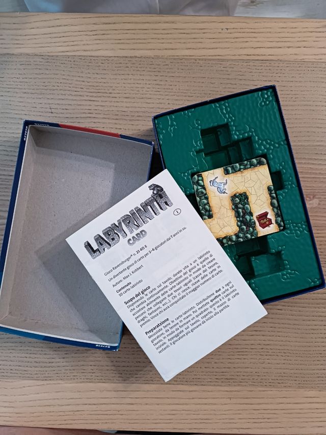 Gioco da tavolo Labyrinth Card