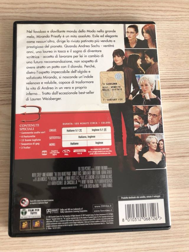 Il Diavolo Veste Prada - DVD