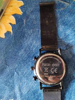 Reloj PIER ONE Hombre Negro