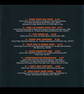 Led Zeppelin - Album CD