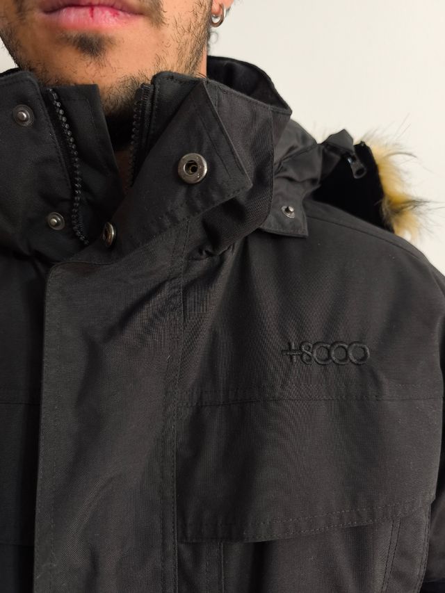 Cazadora esquí +8000 negra