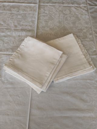 Tovaglia Fiandra + 12 Tovaglioli Cotone